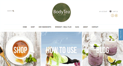 Desktop Screenshot of bodyteaaus.com